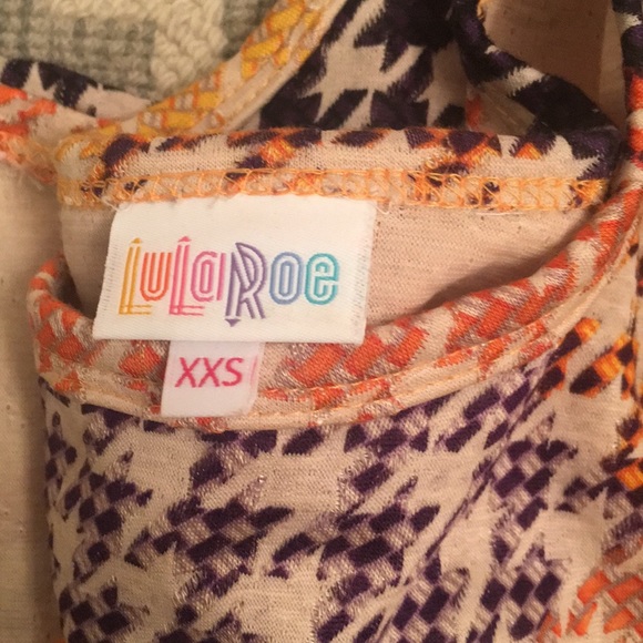 Xxs Lularoe Jarcard Carly - Picture 4 of 4
